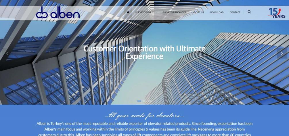 ALBEN Elevator - turkish elevator companies - Delfar ALBEN Elevator - turkish elevator companies - Delfar