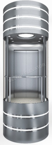 Good Performance Safety Semi-circular Observation Elevator