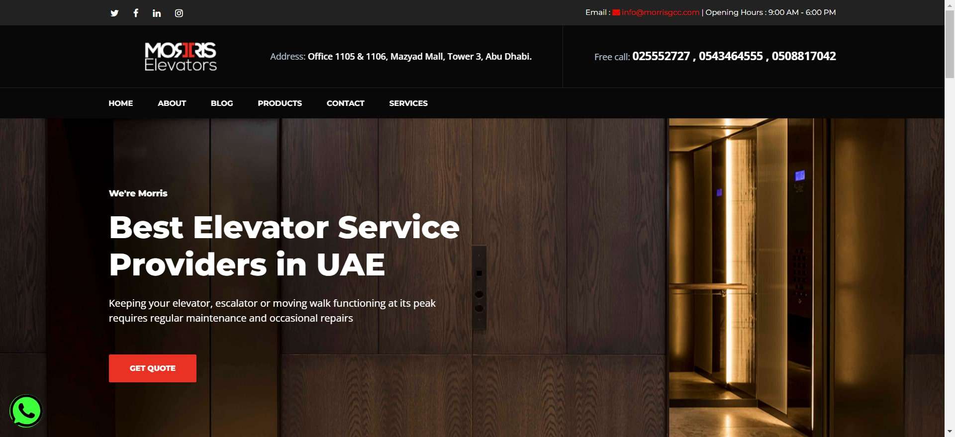 Morris Elevators - elevator companies in abu dhabi - Delfar Morris Elevators - elevator companies in abu dhabi - Delfar