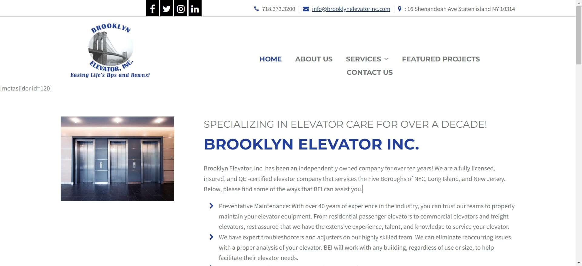Brooklyn Elevator - elevator company in NYC - Delfar Brooklyn Elevator - elevator company in NYC - Delfar