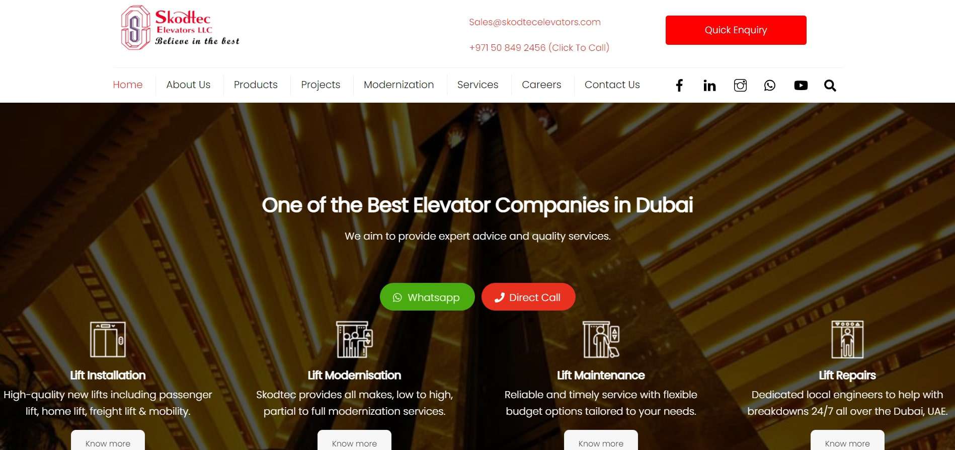 Skodtec Elevators Skodtec Elevators