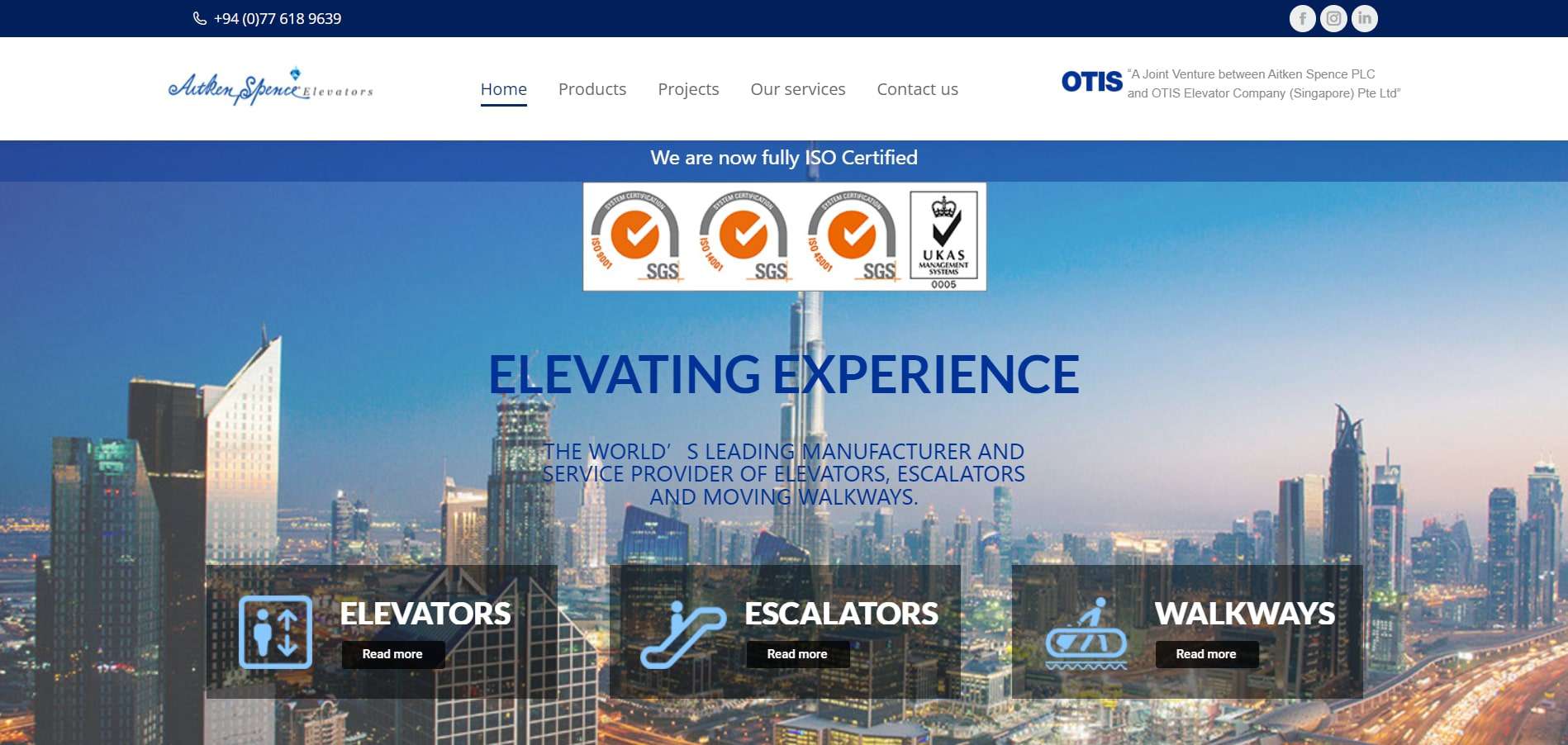 Aitken Spence Elevators - Delfar Aitken Spence Elevators - Delfar