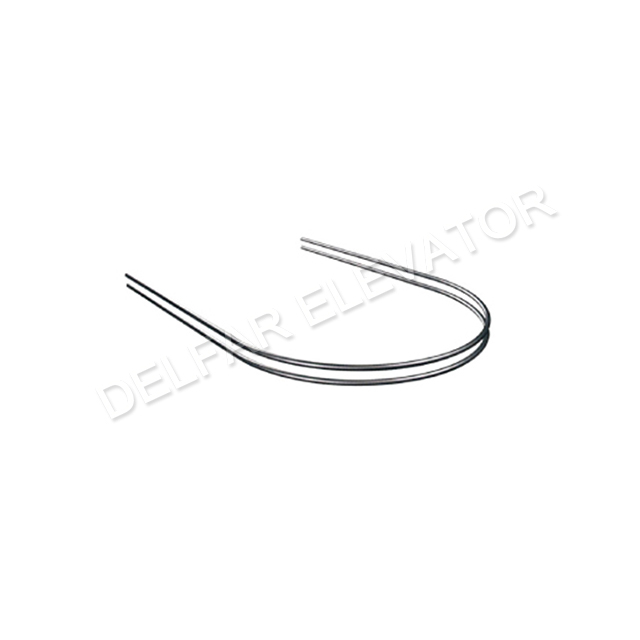 Hot sale Ti-gold mirror diamond shape observation elevator