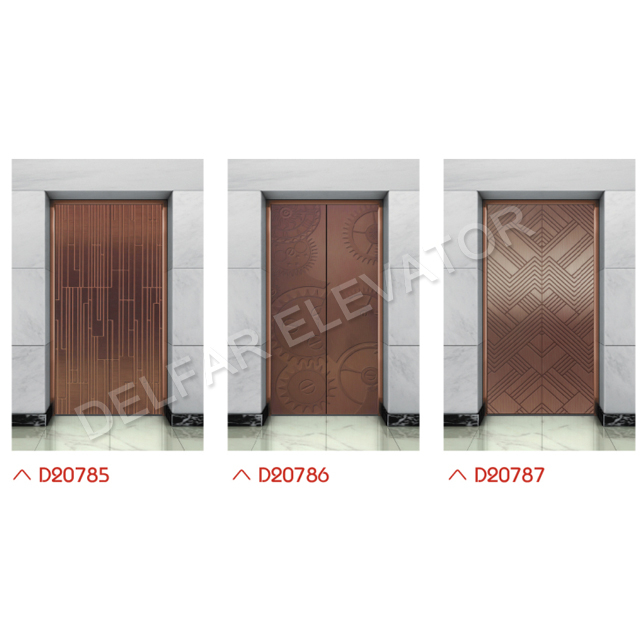 Bronze Decoration Passenger Elevator with Good Quality
