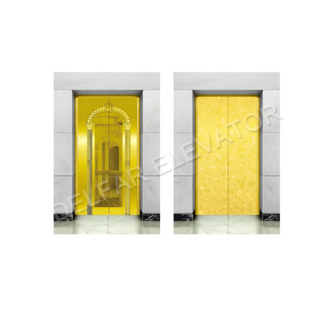 Luxury decoration cabin office passenger elevator for 13 person