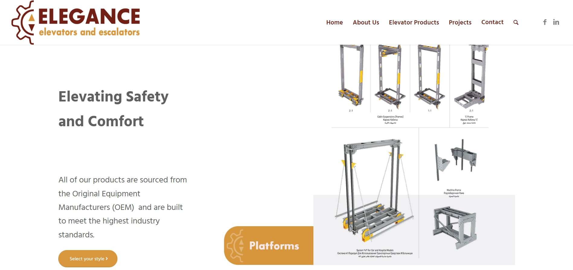 Elegance Elevators and Escalators - elevator companies in ethiopia - Delfar