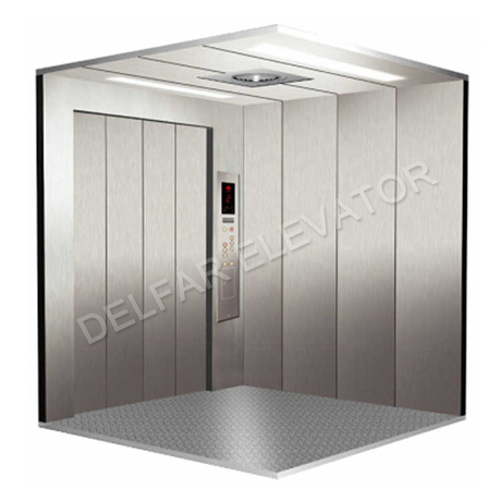 3000KG Capacity MRL freight elevator