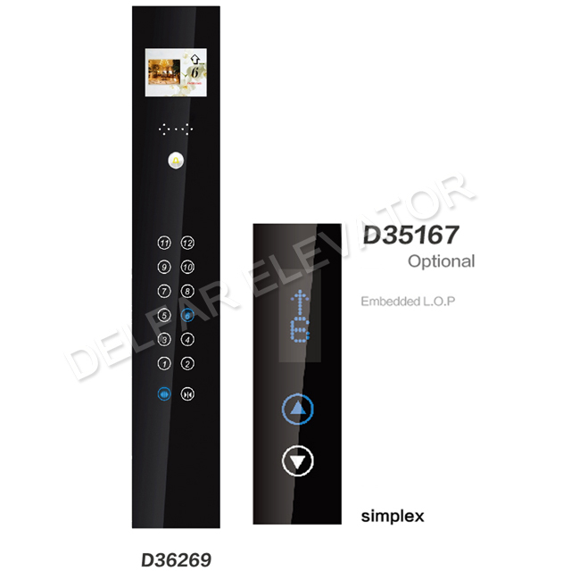 Wood decoration cabin passenger elevator