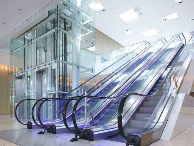 a leading manufacturer of airport escalators