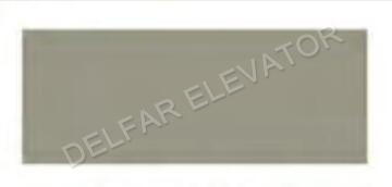 Elevator painted steel RAL7038