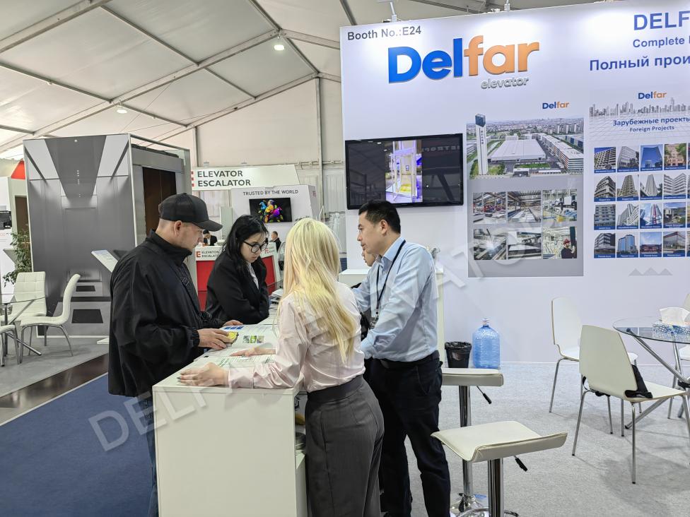 Delfar Elevator Shines at Russian Exhibition Week 2025 