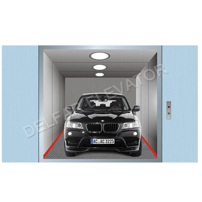 Car Elevator with Stainless Steel Decoration