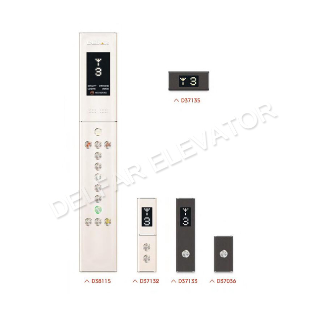 DELFAR semi-circular high quality observation elevator