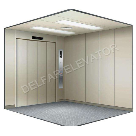 Freight elevator for shopping center
