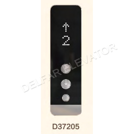 D37205 Acrylic plexiglass faceplate LOP for villa elevator