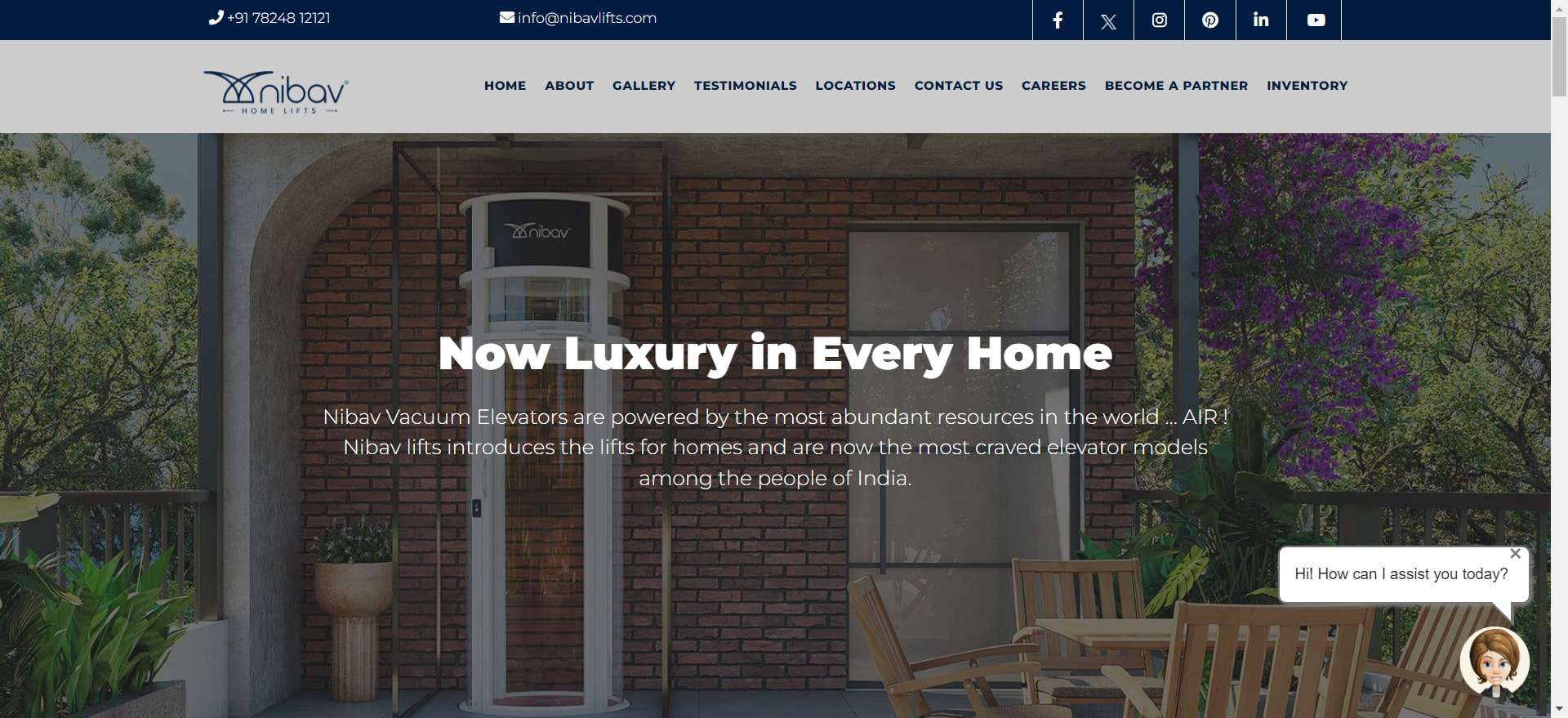 Nibavlifts - elevator company in sharjah - Delfar