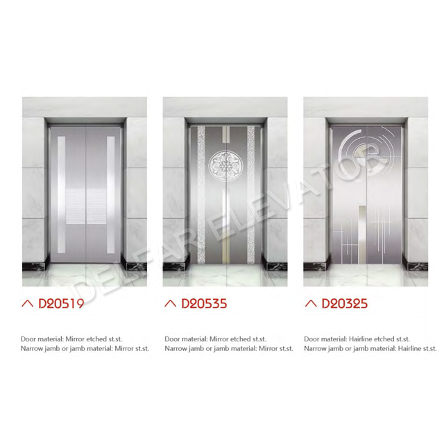 DELFAR Good Price Hairline St.st Bed Elevator