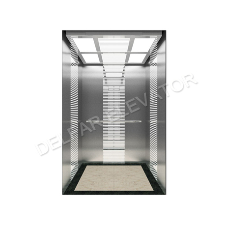 DELFAR Mirror etched st. st. Passenger Elevator 