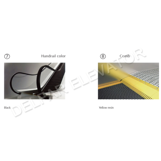 35 Degree 0.5m/s Escalator for Shopping Center