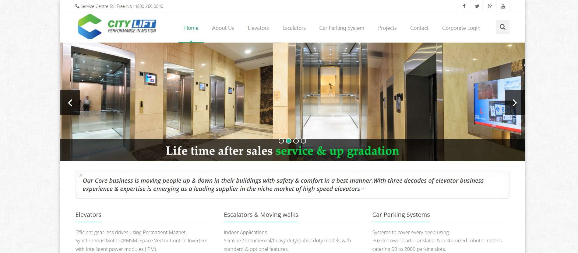 Citylifts - top 10 elevator company in kolkata - Delfar