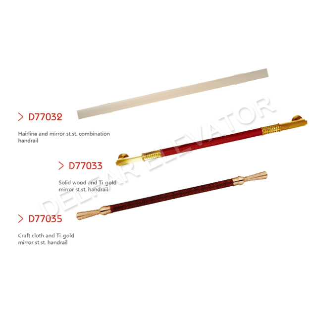 Ti-gold mirror passenger elevator with best price