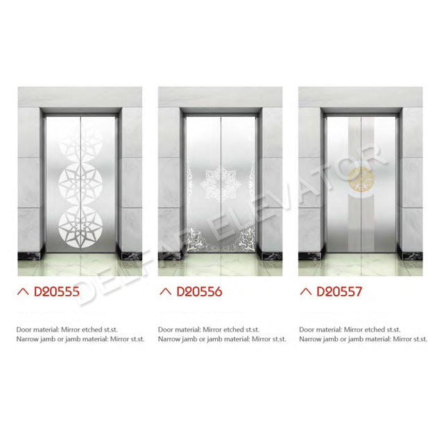 DELFAR Good Price Hairline St.st Bed Elevator