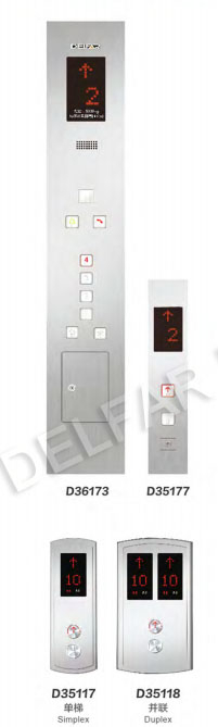 Hairline St.st.cabin Freight Elevator Made in China