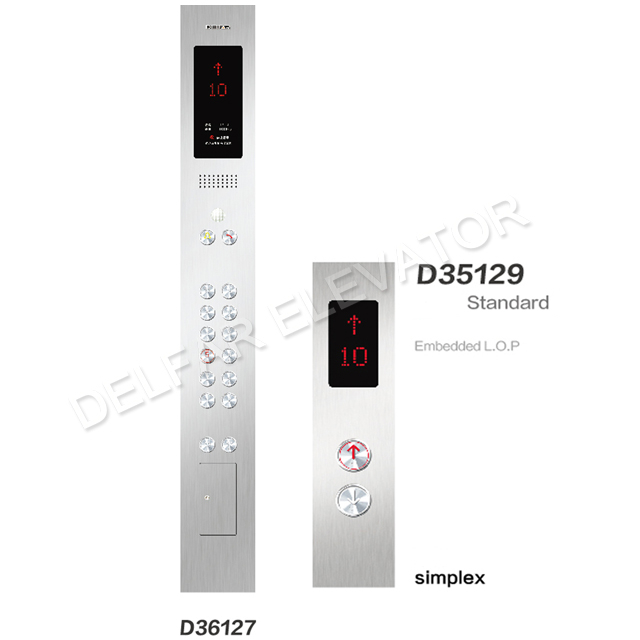 Wood decoration cabin passenger elevator