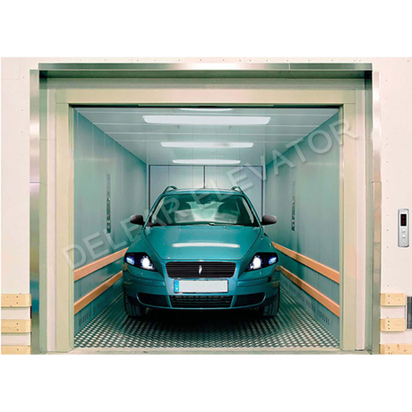 5000KG Capacity Painted Steel Car Elevator