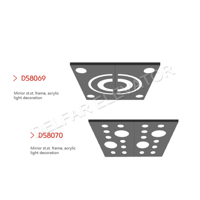 Bronze Decoration Passenger Elevator with Good Quality