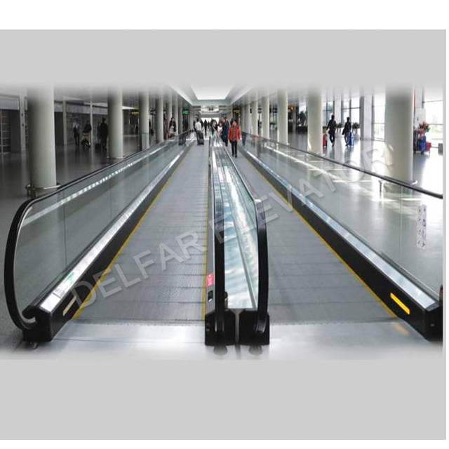 Moving Walk Economical Comfort Exhibition Hall Subway System