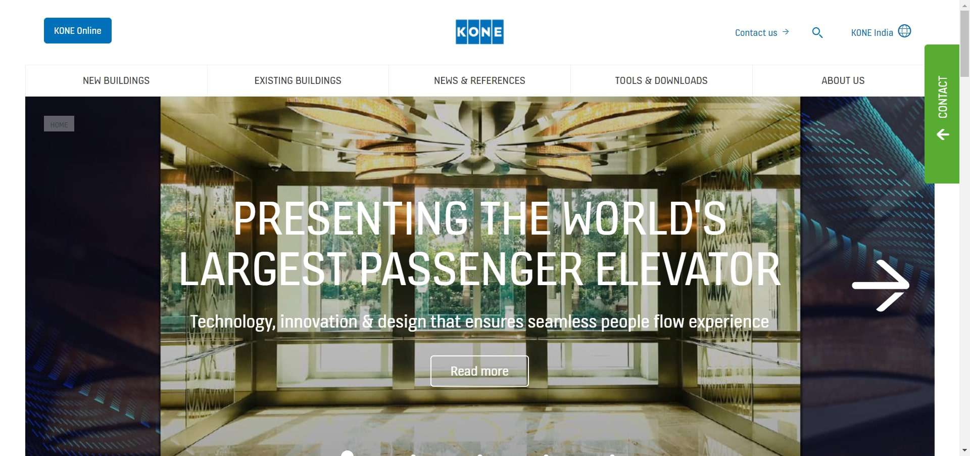 Kone India - top 10 elevator company in kolkata - Delfar