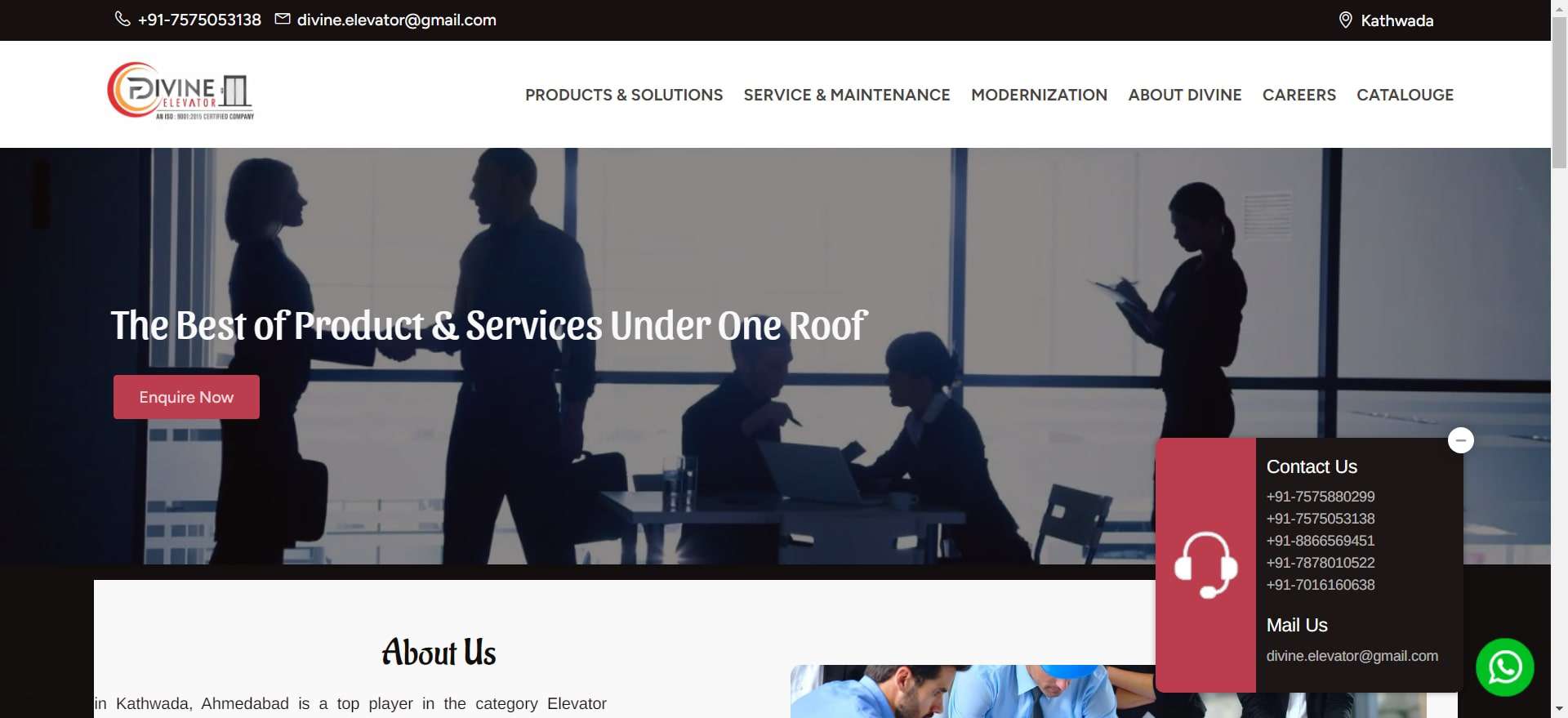 Divine Elevator - elevator manufacturer in Gujarat - Delfar