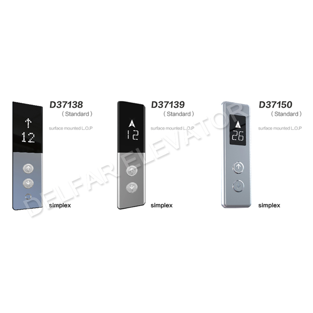 450kg Low Noise Residential Elevator with Ti-gold Decoration