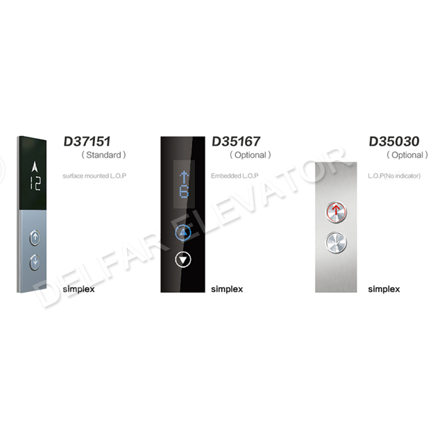 Luxurious marble veneer cabin for business building passenger elevator