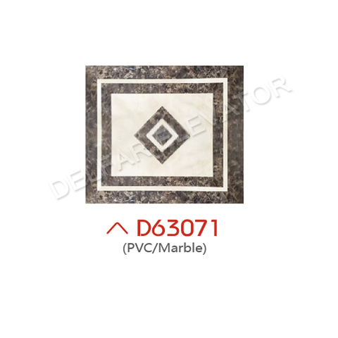 Abrasion-resistant and cheap floor D63071 