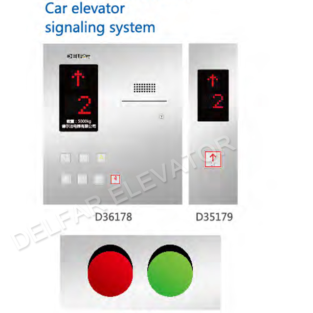 Large Space & Load Automobile Car Elevator with Opposite Doors