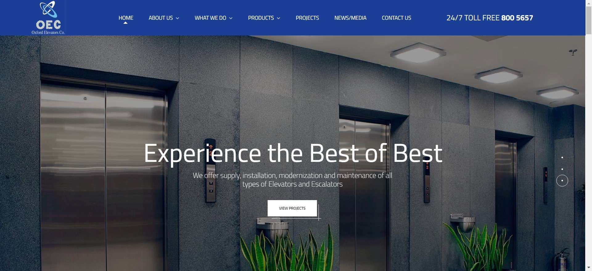 Oxford Elevetors - elevator company in sharjah - Delfar